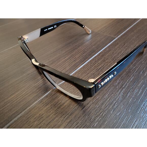 DIESEL Black Gold Eye Glasses Good 49-21-145 DL5035 - Picture 10 of 12